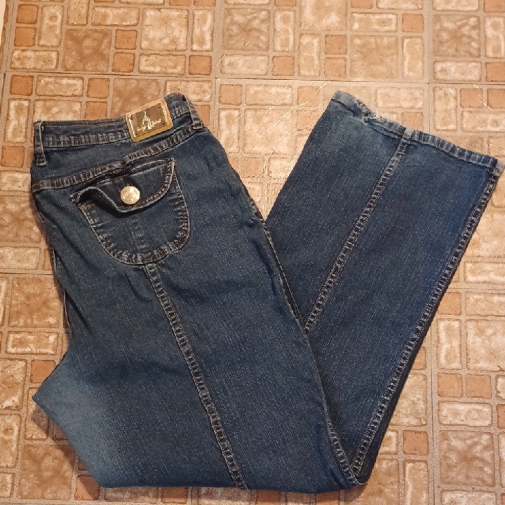 Women's Blue Jeans Baby Phat Size 22